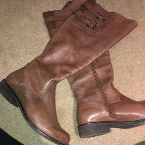 Steve Madden tall distressed boots